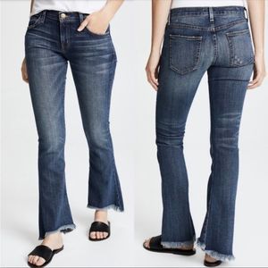 3/$20 Current Elliott The Flip Flop Raw Hem Bootcut Jeans 23